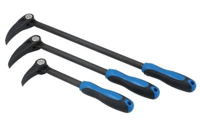 Laser Tools 8825 Adjustable Head Pry Bar Set 3pc