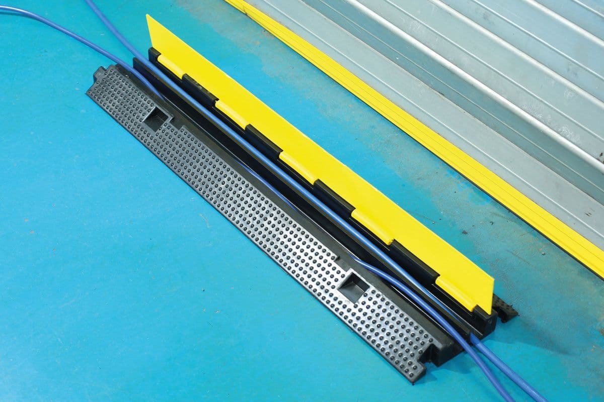 Laser Tools 8841 Heavy Duty Cable Protector Ramp With 2 Channel