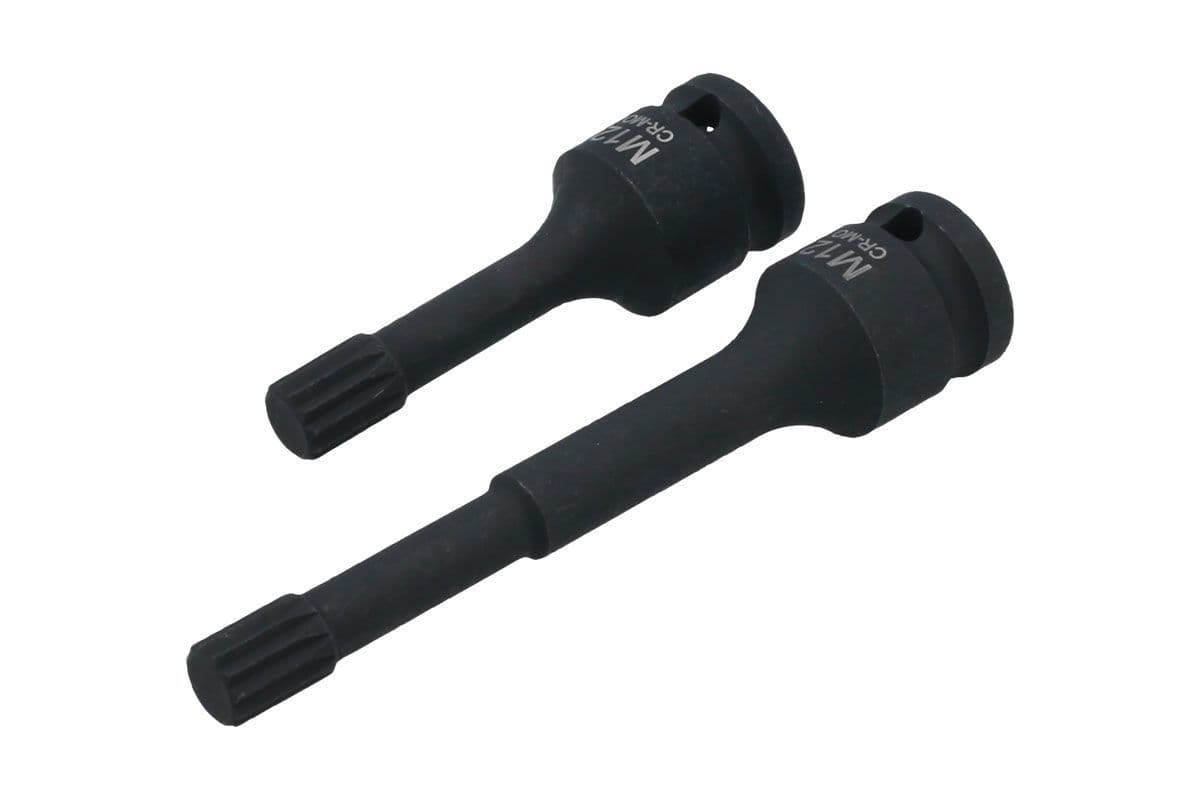 Laser Tools 8865 Triple Square Impact Bit Socket Set M12 1/2