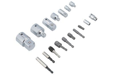 Laser Tools 8887 Socket Convertor & Bit Adaptor Set 17 Piece