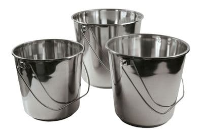 Laser Tools 8906 Stainless Steel Bucket 3 Piece Set