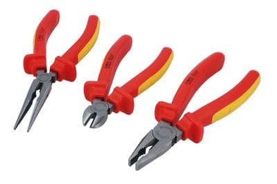 Laser Tools 8916 Insulated Plier Set 3 Piece