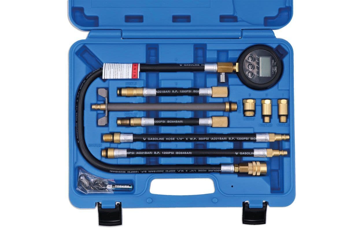 Laser Tools 9037 Digital Compression Tester Kit For PETROL Engines M10 ...