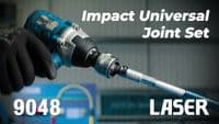 Laser Tools 9049 4 Piece Impact Universal Joint Set 1/2