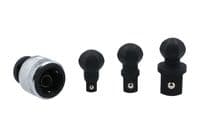 Laser Tools 9049 4 Piece Impact Universal Joint Set 1/2