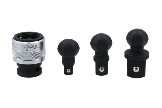 Laser Tools 9049 4 Piece Impact Universal Joint Set 1/2