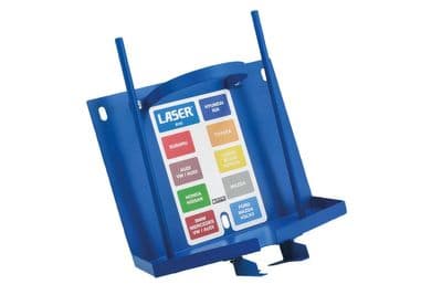 Laser Tools 9113 Magnetic Oil Drain Storage Station - Station ONLY Allows Clean Safe Oil Storage