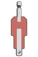 Laser Tools 9126 Non-Conductive Insulated Quick Chuck to 3/8
