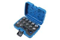 Laser Tools 9138 Ratchet Torque Adapter with Shallow Insert Sockets 13pc