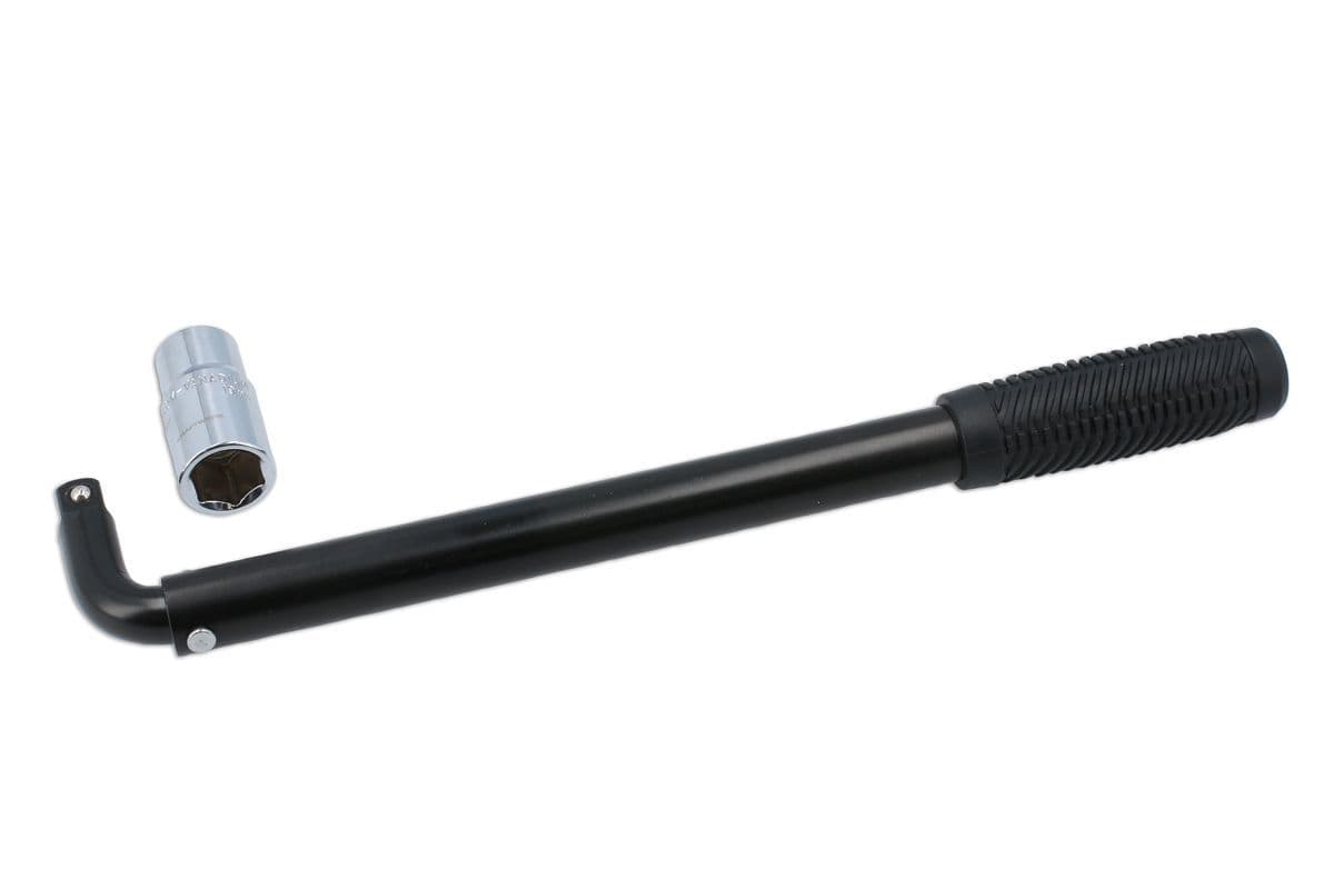 Laser Tools 9176 Pre-Set Torque Wrench with 17/19mm Flip Socket