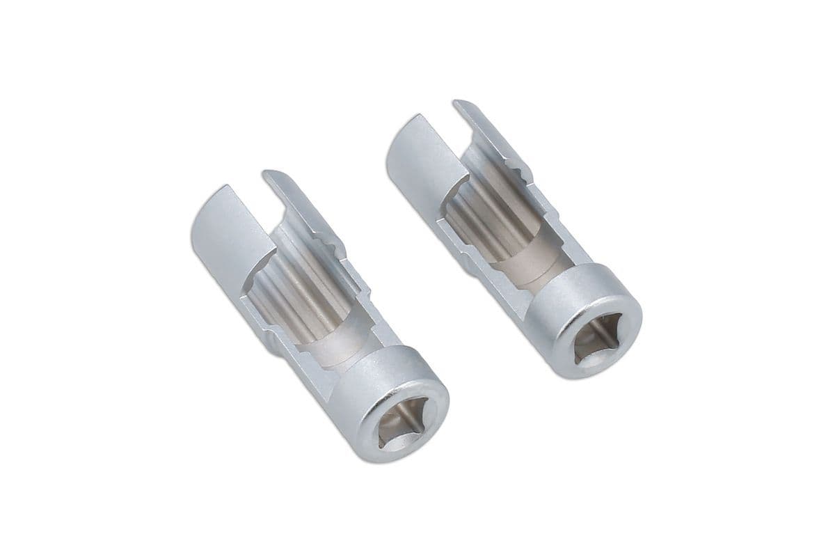 LASER 3298 Diesel Einspritzdüsen-Steckschlüssel – 27 Mm, 1/2" Antrieb, Mit Fenster, Für BMW, Fiat, Ford