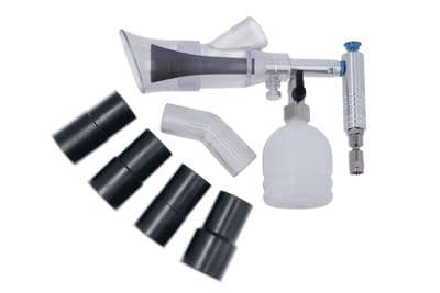 Laser Tools 9202 Compact Swirl Cleaning Gun with Vacuum Extraction