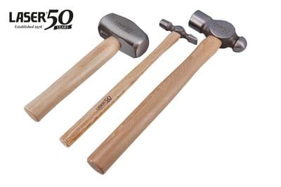 Laser Tools 9279 Mechanic Hammer 3 Piece Set