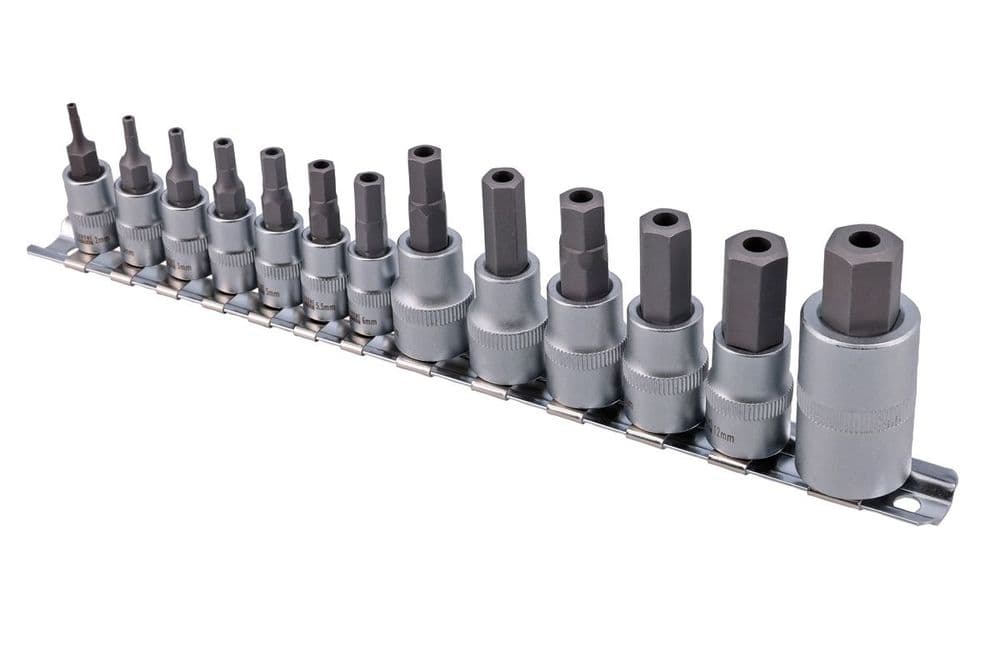 Laser Tools 9282 Security Hex Socket Bit Set 1/4