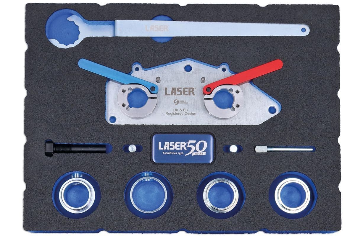 Laser Tools 9346 Engine Timing Master Kit for VW Group with Tool Box
