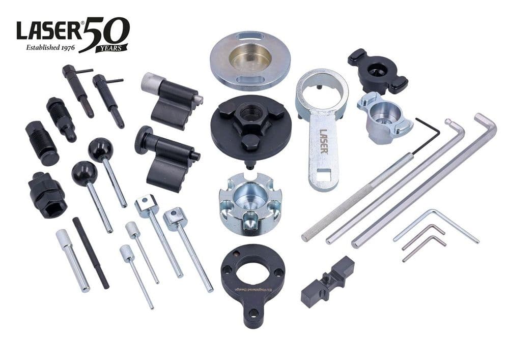 Laser Tools 9350 Engine Timing Master Kit for VW Group TDI PD TDI TDI ...
