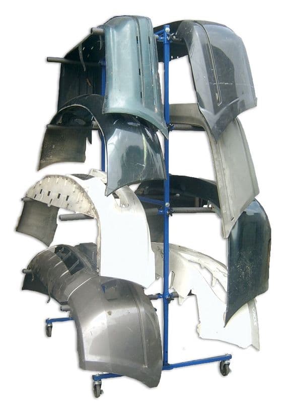 Power-Tec 91177 Mobile Bumper Rack - Double