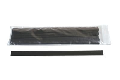 Power-Tec 91796 Flat Black Polypropylene (PP) Strips For Plastic Repair 15 Piece