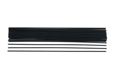 Power-Tec 91817 Polypropylene (PP) Stick Black For Plastic Repair 30 Piece