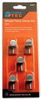 Power-Tec 92299 Midget Panel Clamp Set 5 Piece