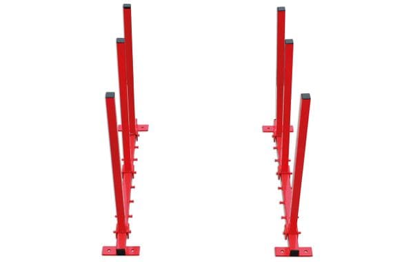 Power-Tec 92321 Folding Bumper Rack - Wall Mounted