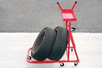 Power-Tec 92323 Wheel Storage Trolley