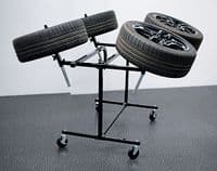 Power-Tec 92417 Alloy Wheel Painting Stand - Deluxe Heavy Duty