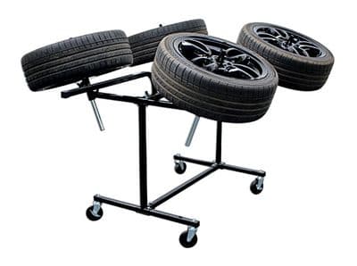 Power-Tec 92417 Alloy Wheel Painting Stand - Deluxe Heavy Duty