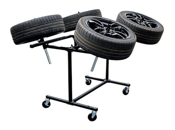 Power-Tec 92417 Alloy Wheel Painting Stand - Deluxe Heavy Duty