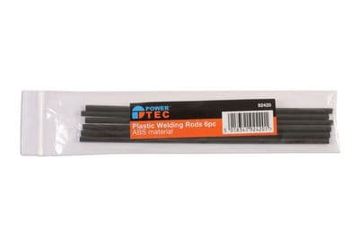 Power-Tec 92420 Acrylonitrile Butadiene Styrene (ABS) Plastic Welding Rods 6 Piece