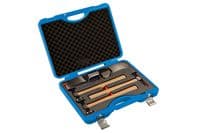 Power-Tec 92437 7 Piece Body Hammer & Dolly Set