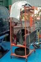 Power-Tec 92444 Car Parts Trolley