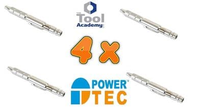 Power-Tec 92518 Set of 4 Adjustable Pocket Blow Gun