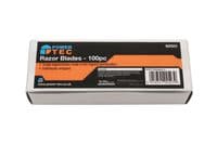 Power-Tec 92523 Pack of 100 Razor Blade