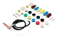Power-Tec 92559 29 Piece Pneumatic Detail Polishing Tool Kit