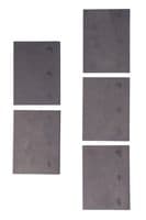 Power-Tec 92602 5 Piece 100mm Pull Plate Set