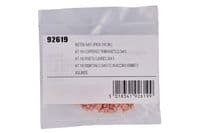 Power-Tec 92619 Trim Rivets 3 x 4.5mm 100 Piece