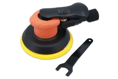 Power-Tec 92685 Air Palm Random Orbital Sander - 150mm
