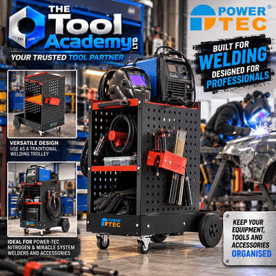 Power-Tec 92738 Workstation Equipment Trolley