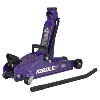 Sealey 1020LEP Low Profile Short Chassis Trolley Jack 2 Tonne - Purple