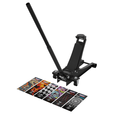 Sealey 2000CB Trolley Jack 2 Tonne Low Profile Rocket Lift Custom Design