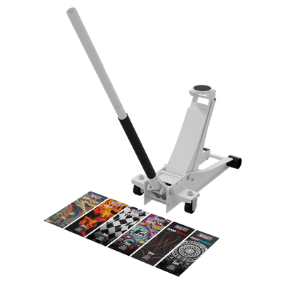 Sealey 2000CW Trolley Jack 2 Tonne Low Profile Rocket Lift Custom Design