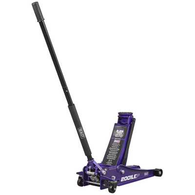 Sealey 2001LEP Low Profile Rocket Lift Trolley Jack 2.25 Tonne - Purple