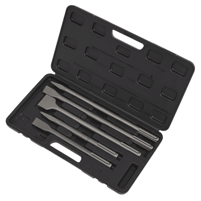 Sealey 314C SDS MAX Demolition Chisel Kit 5 Piece