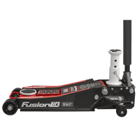 Sealey 3200LEHL Trolley Jack 2/3 Tonne Low Profile/High Lift with Rocket Lift