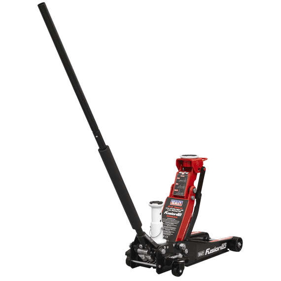 Sealey 3200LEHL Trolley Jack 2/3 Tonne Low Profile/High Lift with Rocket Lift
