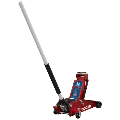 Sealey 3500CXD Trolley Jack with Super Rocket Lift 3.5 Tonne