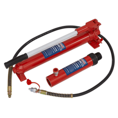 Sealey 610/45 Push Ram with Pump & Hose Assembly - 10tonne
