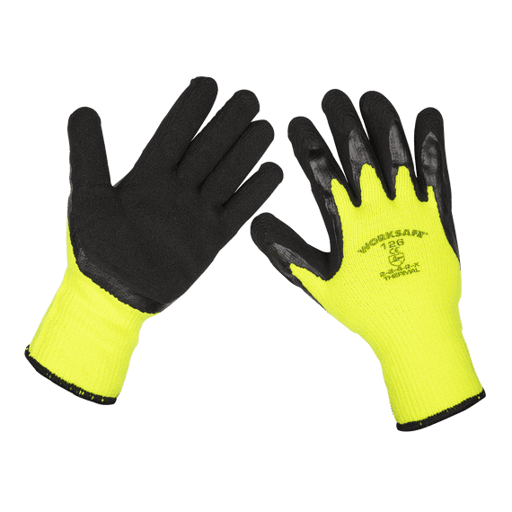 Sealey 9126/B120 Thermal Super Grip Gloves - Pack of 120 Pairs