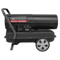 Sealey AB1008 Space Warmer® Paraffin/Kerosene/Diesel Heater 100,000Btu/hr with Wheels